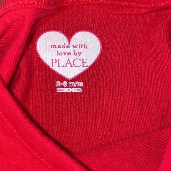 Children’s Place leopard print bow shirt & matching leggings - Picture 3 of 4